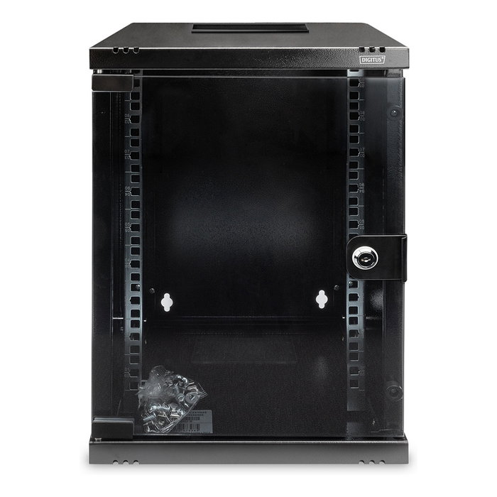 Digitus DN-10-09U-B Armario de pared 9U negro