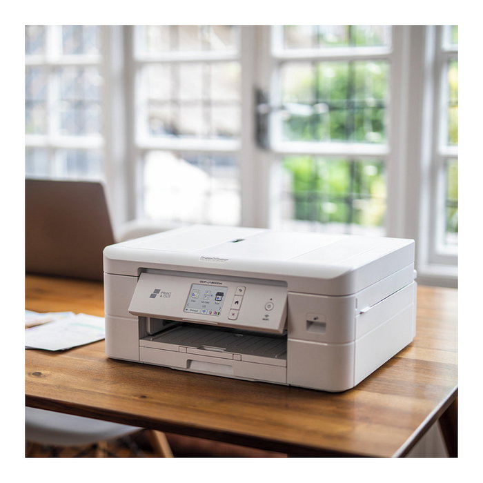 Brother DCP-J1800DWRE1 Impresora Multifuncion 3en1 Tinta Color Blanco, WiFi, Ethernet, Duplex, ADF 20H, A4, 1200x6000 DPI