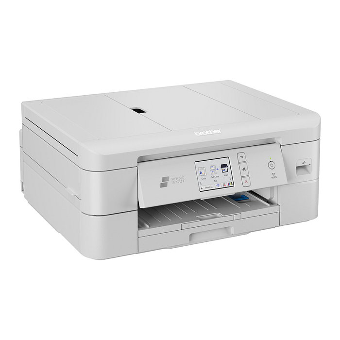 Brother DCP-J1800DWRE1 Impresora Multifuncion 3en1 Tinta Color Blanco, WiFi, Ethernet, Duplex, ADF 20H, A4, 1200x6000 DPI