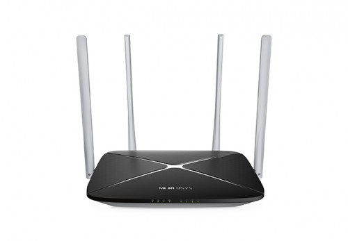 Mercusys AC12 Router Inalámbrico de Doble Banda AC1200 Negro Mercusys AC12 Router Inalámbrico de Doble Banda AC1200 Negro