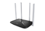 Mercusys AC12 Router Inalámbrico de Doble Banda AC1200 Negro