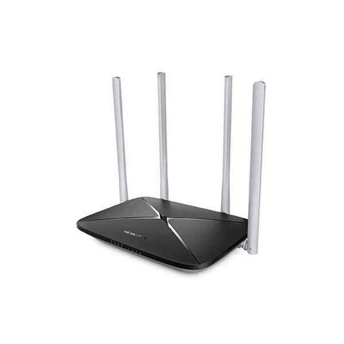 Mercusys AC12 Router Inalámbrico de Doble Banda AC1200 Negro Mercusys AC12 Router Inalámbrico de Doble Banda AC1200 Negro