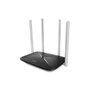 Mercusys AC12 Router Inalámbrico de Doble Banda AC1200 Negro