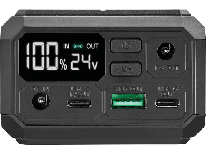 Sandberg Powerbank Portátil 27000 mAh PD100W con Carga Rápida DC y USB-C para Móviles y Portátiles Sandberg Powerbank Portátil 27000 mAh PD100W con Carga Rápida DC y USB-C para Móviles y Portátiles