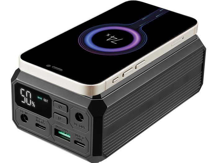 Sandberg Powerbank Portátil 27000 mAh PD100W con Carga Rápida DC y USB-C para Móviles y Portátiles Sandberg Powerbank Portátil 27000 mAh PD100W con Carga Rápida DC y USB-C para Móviles y Portátiles