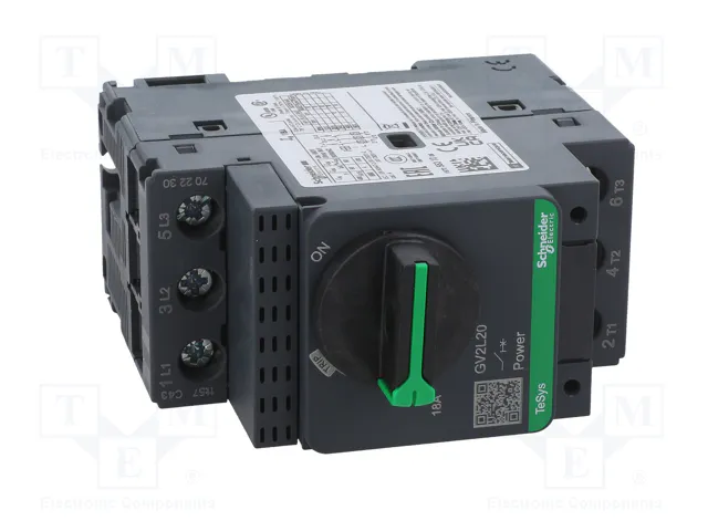 SCHNEIDER ELECTRIC GV2L20 Interruptor Motorizado 7,5kW 230÷690VAC SCHNEIDER ELECTRIC GV2L20 Interruptor Motorizado 7,5kW 230÷690VAC