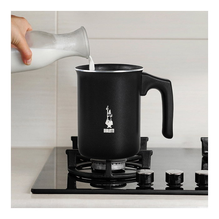 Bialetti Espumador de leche manual Perfetto Crema Negro 160 ml Bialetti Espumador de leche manual Perfetto Crema Negro 160 ml