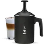 Bialetti Espumador de Leche Manual Perfetto Crema, 160 ml, Negro