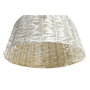 DKD Home Decor Lámpara de Techo Hierro Blanco y Dorado 51x51x38 cm