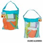 Color Baby Cubo de playa de 18 cm con Cedazo, palas de 27 cm y 2 Moldes