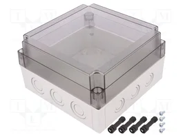 FIBOX MNX Carcasa Universal de Policarbonato 180x180x100mm Gris