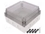FIBOX MNX Carcasa Universal de Policarbonato 180x180x100mm Gris
