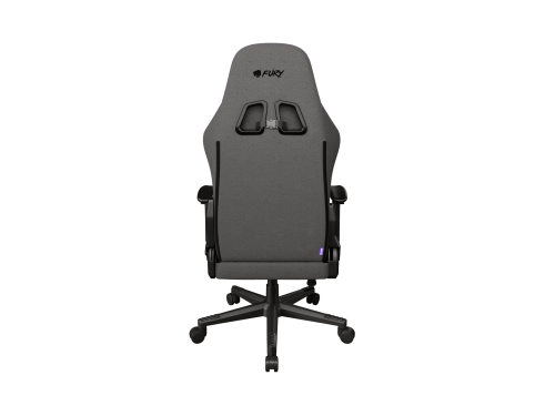 FURY Silla Gaming Shinai S8 Grey - Cómoda con Cojines Suaves, Reposabrazos Ajustables, Asiento Plano - NFF-2360