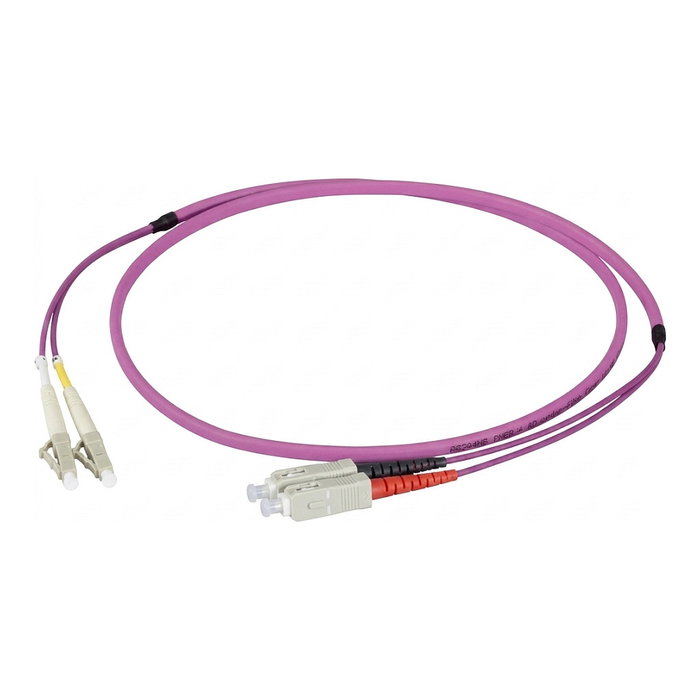 EFB Elektronik EFB Duplex Patchkabel Flat-Twin LC-LC OM4 7,5m LSZH 3x5mm erikaviolett EFB Elektronik EFB Duplex Patchkabel Flat-Twin LC-LC OM4 7,5m LSZH 3x5mm erikaviolett