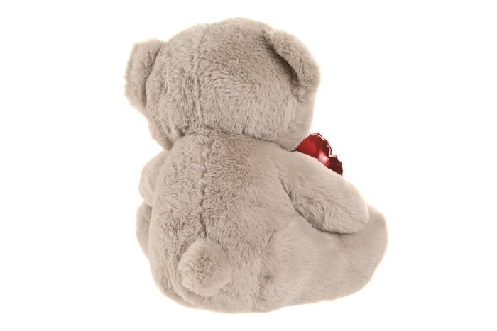 DKD Home Decor Peluche Oso Beige Marron 19 x 23 x 23 cm (4 Unidades)