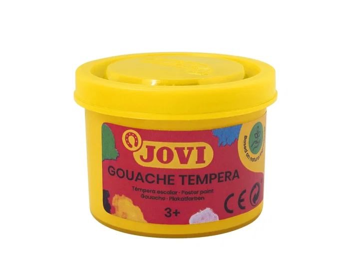 Jovi Tempera escolar amarillo limón 35 ml