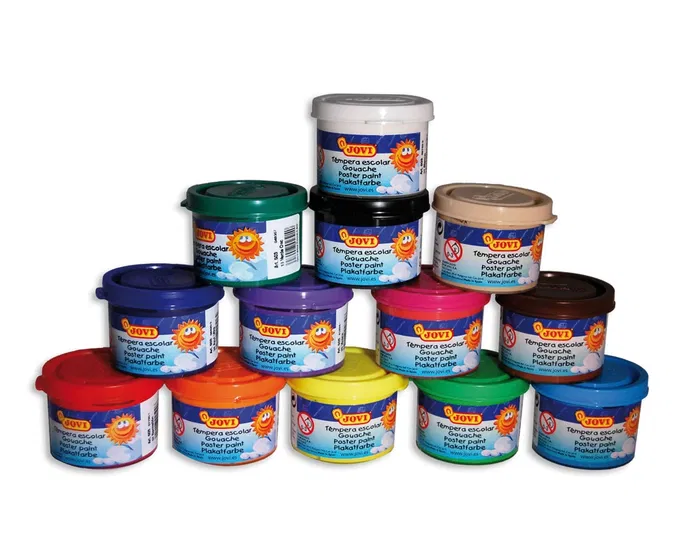 Jovi Tempera Escolar 35 ml Amarillo Limón