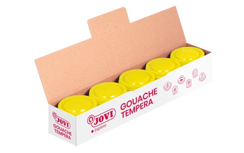 Jovi Tempera escolar amarillo limón 35 ml Jovi Tempera escolar amarillo limón 35 ml