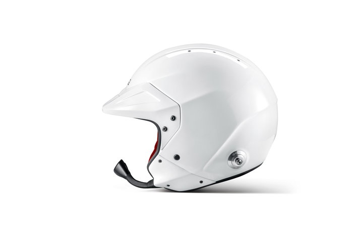 Sparco Casco Flux RJ-I Blanco con Interior Rojo Talla XS