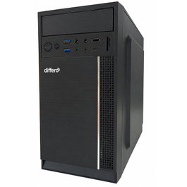 differo PC V15 i5-12400 16GB RAM 1TB SSD NVMe Negro