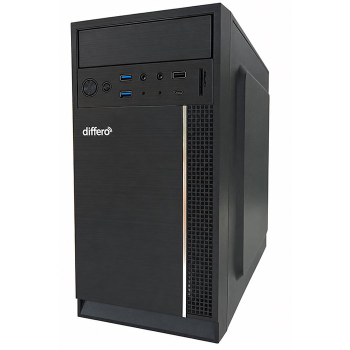 differo PC V15 i5-12400 16GB RAM 1TB SSD NVMe Negro differo PC V15 i5-12400 16GB RAM 1TB SSD NVMe Negro