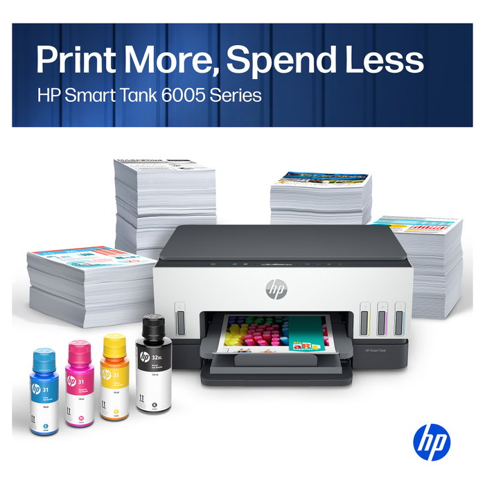 HP Smart Tank 6005 Multifunción Inyección de Tinta Gris HP Smart Tank 6005 Multifunción Inyección de Tinta Gris