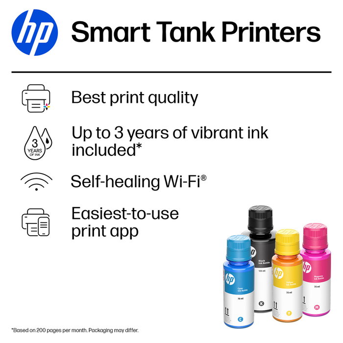 HP Smart Tank 6005 Multifunción Inyección de Tinta Gris HP Smart Tank 6005 Multifunción Inyección de Tinta Gris