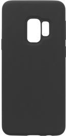 eSTUFF Funda de Silicona MADRID para Samsung Galaxy S9 - Negra