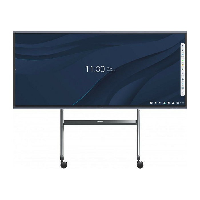 ViewSonic VB-STND-009 Soporte de suelo con ruedas para pantallas de 55" a 105" (267 cm), altura ajustable, carga 120 kg ViewSonic VB-STND-009 Soporte de suelo con ruedas para pantallas de 55" a 105" (267 cm), altura ajustable, carga 120 kg