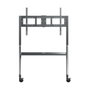 ViewSonic VB-STND-009 Soporte de suelo con ruedas para pantallas de 55" a 105" (267 cm), altura ajustable, carga 120 kg