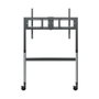 ViewSonic VB-STND-009 Soporte de suelo con ruedas para pantallas de 55" a 105" (267 cm), altura ajustable, carga 120 kg