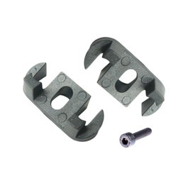 Accesorios y abrazaderas de cable de aluminio para bicicleta Lapierre - Diámetro manillar 31.8 mm