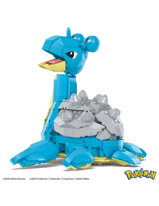 Mega Bloks Pokemon Lapras Construible HKT26 Mattel +8 años Mega Bloks Pokemon Lapras Construible HKT26 Mattel +8 años