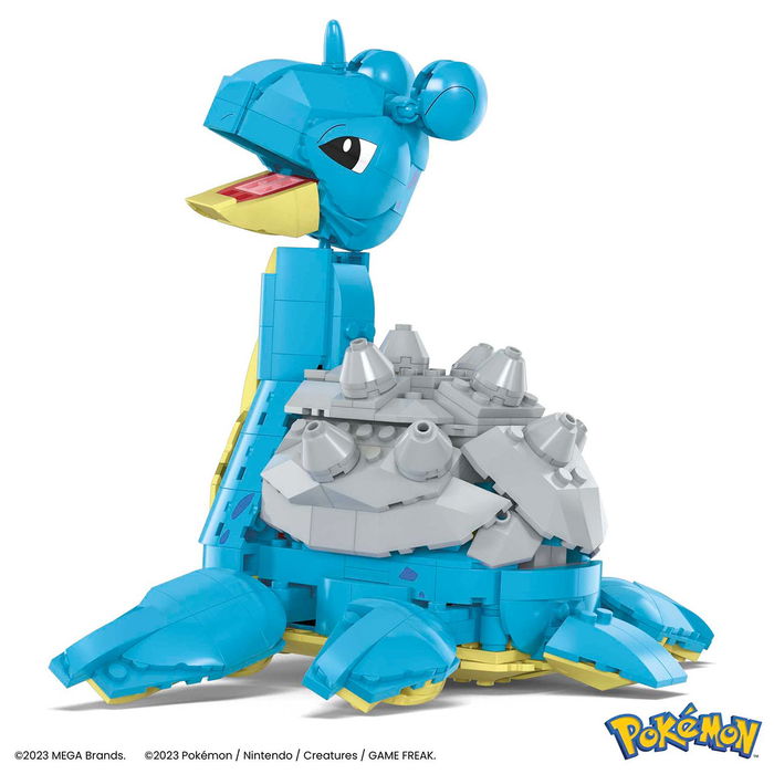Mega Bloks Pokemon Lapras Construible HKT26 Mattel +8 años Mega Bloks Pokemon Lapras Construible HKT26 Mattel +8 años