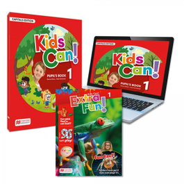 MACMILLAN, KIDS CAN! 1 Pupil's Book - (22).KIDS CAN! 1 CAP LETTERS PUPILS+EXTRAFUN EPACK