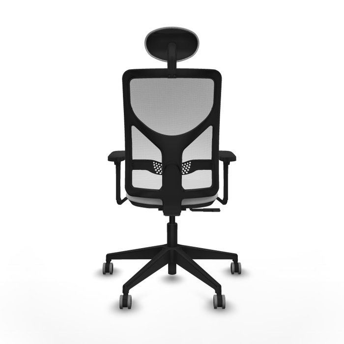 PIQUERAS Y CRESPO Silla de oficina Motilla con mecanismo Sincro, Brazos 3D y Cabecero Fijo, Blanco PIQUERAS Y CRESPO Silla de oficina Motilla con mecanismo Sincro, Brazos 3D y Cabecero Fijo, Blanco