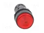 SCHNEIDER ELECTRIC Interruptor de presión Harmony XB7 22mm Rojo LED 24V