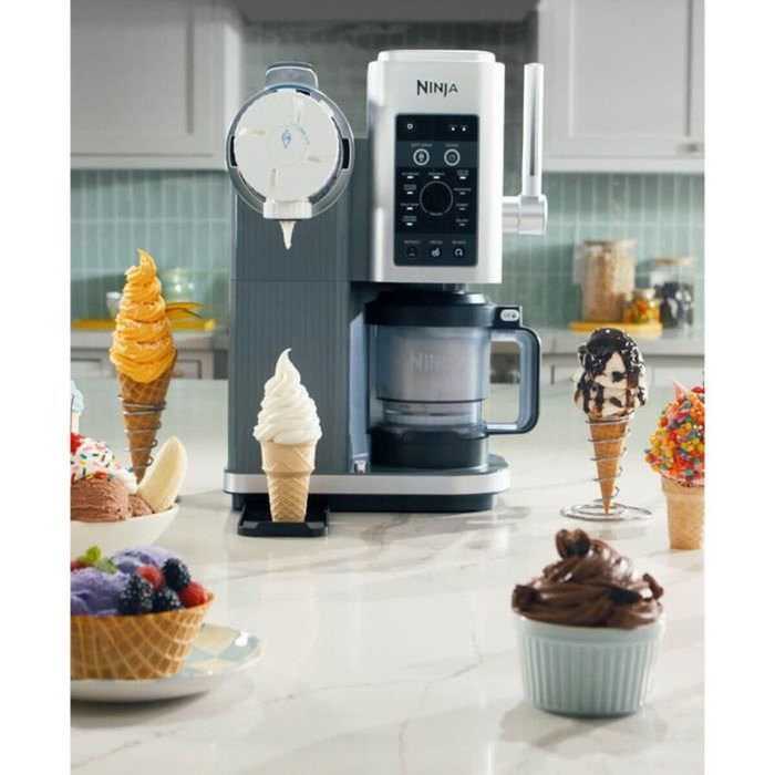 Ninja Creami Swirl NC701EU 13-en-1 Negro, Plata Ninja Creami Swirl NC701EU 13-en-1 Negro, Plata