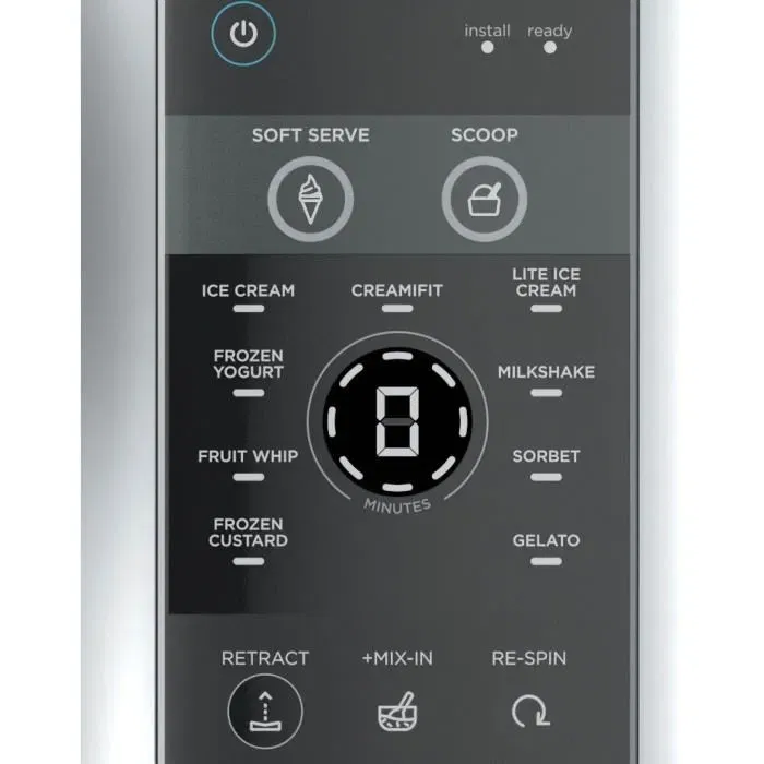 Ninja Heladera Creami Swirl NC701EU, Capacidad 480 ml, 13 Programas (incluye Helado Suave), 2 Recipientes