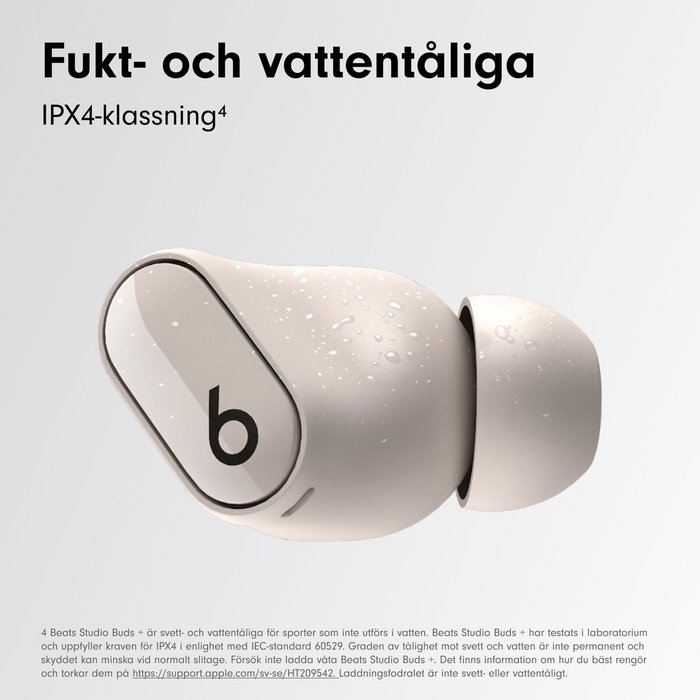 Apple Beats Studio Buds+ Auriculares Inalámbricos Marfil