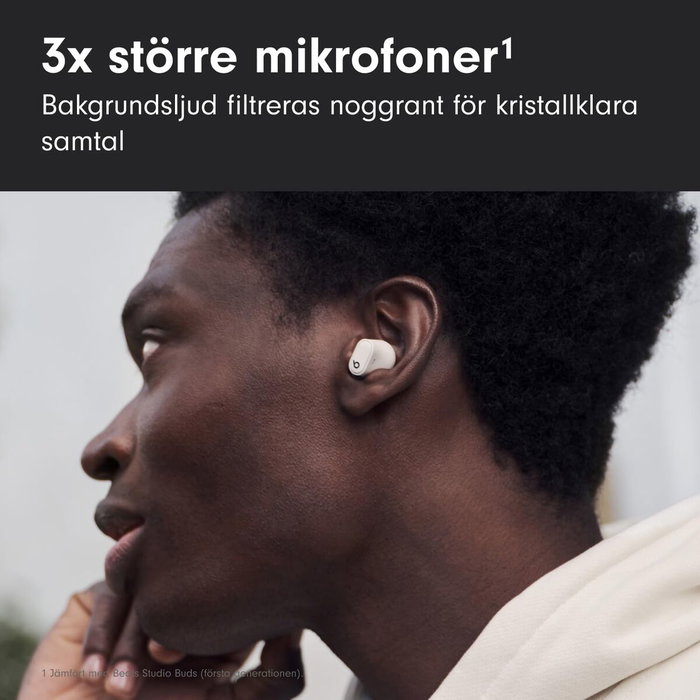 Apple Beats Studio Buds+ Auriculares Inalámbricos Marfil