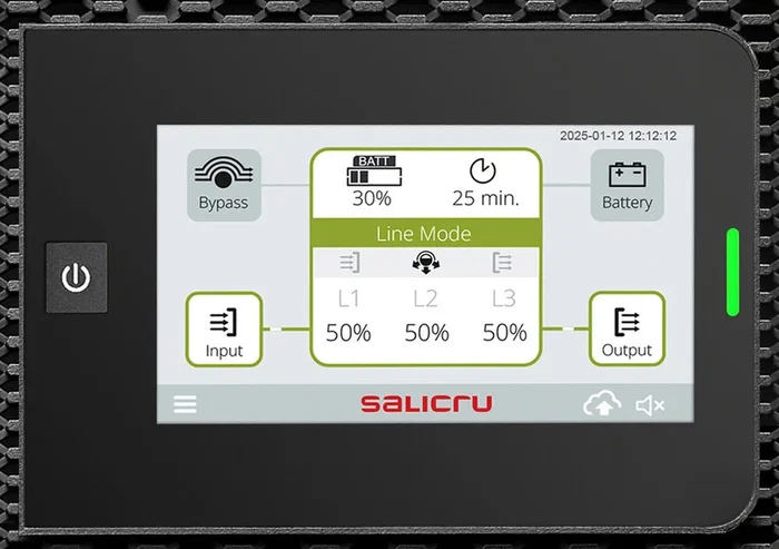 Salicru SLC 10000 TWIN RT3 MULTI 10 kVA 10000 W Negro Salicru SLC 10000 TWIN RT3 MULTI 10 kVA 10000 W Negro