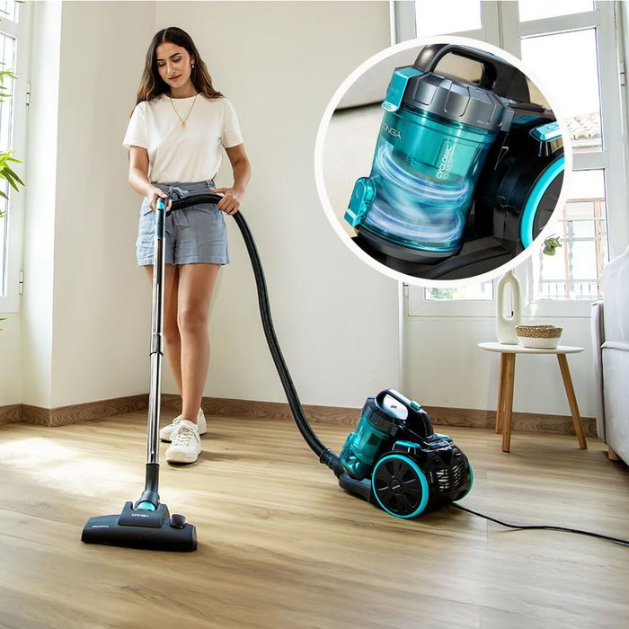 Aspirador Cecotec Rockstar Cyclonic XL 890 W Negro