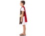 Disfraz Gladiador Niño Infantil Marrón Temática Romanos Talla 3-4 Años