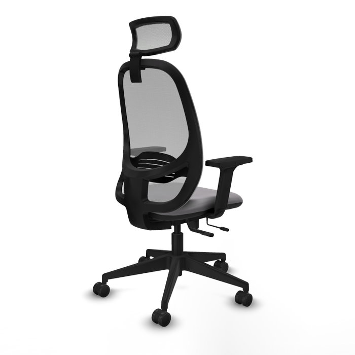 PIQUERAS Y CRESPO Silla de oficina Cilanco Gris con mecanismo Sincro/Traslack