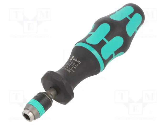 WERA Destornillador Dinamométrico Inglés 0,3-1,2Nm 155mm 1/4'' WERA Destornillador Dinamométrico Inglés 0,3-1,2Nm 155mm 1/4''