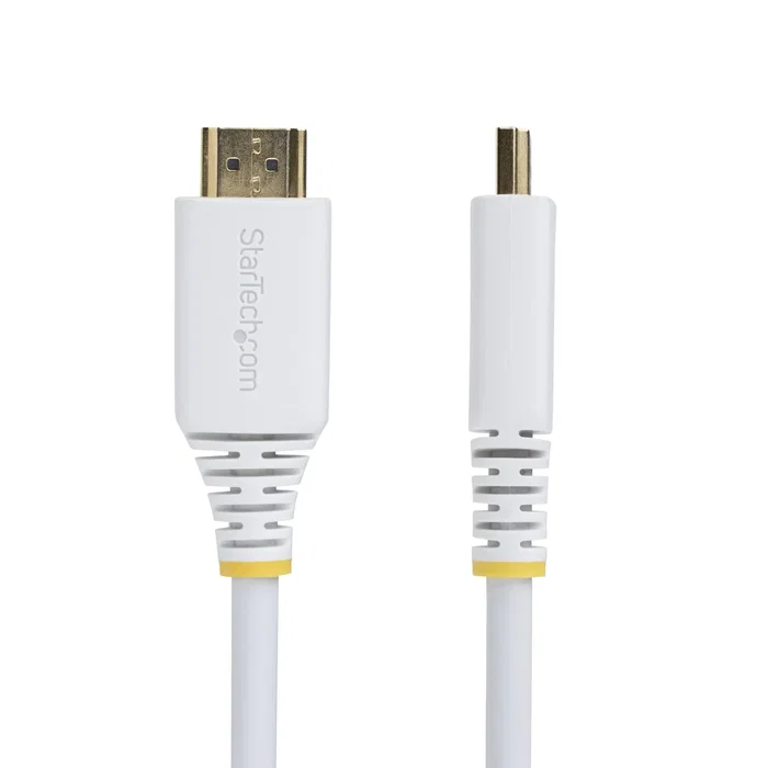 StarTech.com Cable HDMI 1.8 m 2.0 18 Gbit/s 4K 60Hz HDR10 Blanco HDMI2-CABLE-4K60-6FW