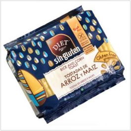 DIAT Tostadas de Arroz y Maíz 100G