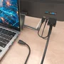 Aisens Cable Conversor HDMI a SVGA con Audio y USB, 2m, Negro