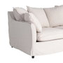 Sofá 2 Plazas Beige Dm-Tejido Salón 158 X 102 X 77 cm